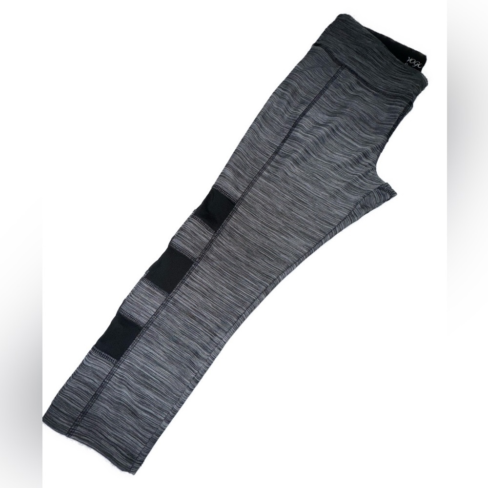 VOGO Athletica Gray and Black Leggings - Picture 3 of 11